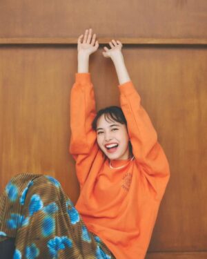 Hiroe Igeta Instagram - 🌾🌾
遠藤さんと一緒の仕事では恒例の
撮影後のプライベート撮影🌾😙