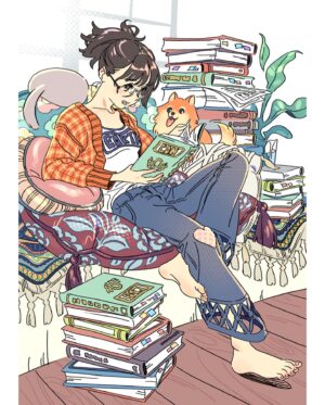 Hitomi Kariya Instagram - おえかき〜📖

#illustration #drawing