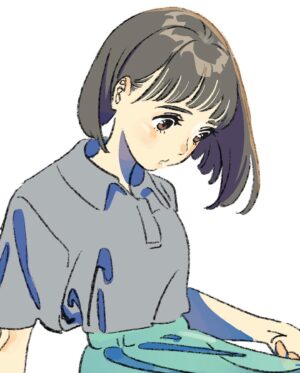 Hitomi Kariya Instagram - らくがき〜色塗りむつかし

#illustration #drawing