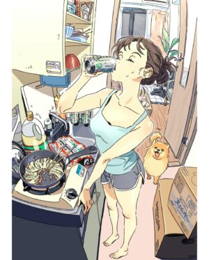 Hitomi Kariya Instagram - ビールは美味い！！！

#illustration #drawing
