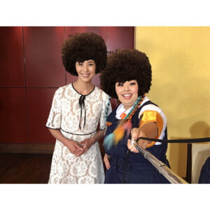 Hitomi Kuroki Instagram - *
*

渡辺直美ちゃんのパワーいただきましたっっ🔥
いぇーーーい初アフロ😹😹😹 *
*

ぐるぐるナインティーナイン
明日、9/7(木)夜7時56分からでまーす🌝🌤 *
*
今夜は過保護のカホコです.ミテネ！😻😻 *
*

#渡辺直美#黒木瞳#過保護のカホコ#京の蛍火#明治座