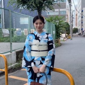 Hiyori Sakurada Instagram - 🙋🏻‍♂️

@myojo_henshu で浴衣着ました〜☺︎