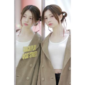 Hiyori Sakurada Instagram - とても素敵な空間で、終始トキメキが止まらなかったです☁️

#コーチプレイ
#CoachJapan
#CoachNY
@coach_japan 
@coach