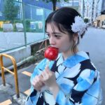 Hiyori Sakurada Instagram - 🙋🏻‍♂️ @myojo_henshu で浴衣着ました〜☺︎