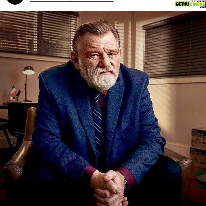 Holland Taylor Instagram - After three years of working winter and spring with this guy, I am starting to miss him big time, especially as season 3 of @mrmercedestv , which premieres tomorrow, Sept 10th, is our last season. Mr. Brendan Gleeson. A man for ALL seasons. A truly great actor. @thekatemulgrew is towering this year. Bruce DERN visits us in a great role. Brilliant cast- mjharreljerome @breedawool @rarmian Justine Lupe, Gabriel Ebert, @maxitois4real @brettgelman —all led by superb director @jackbendrart @AUDIENCENetwork