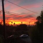 Holland Taylor Instagram – The other day- headed to work at dawn. 
#Hollywood