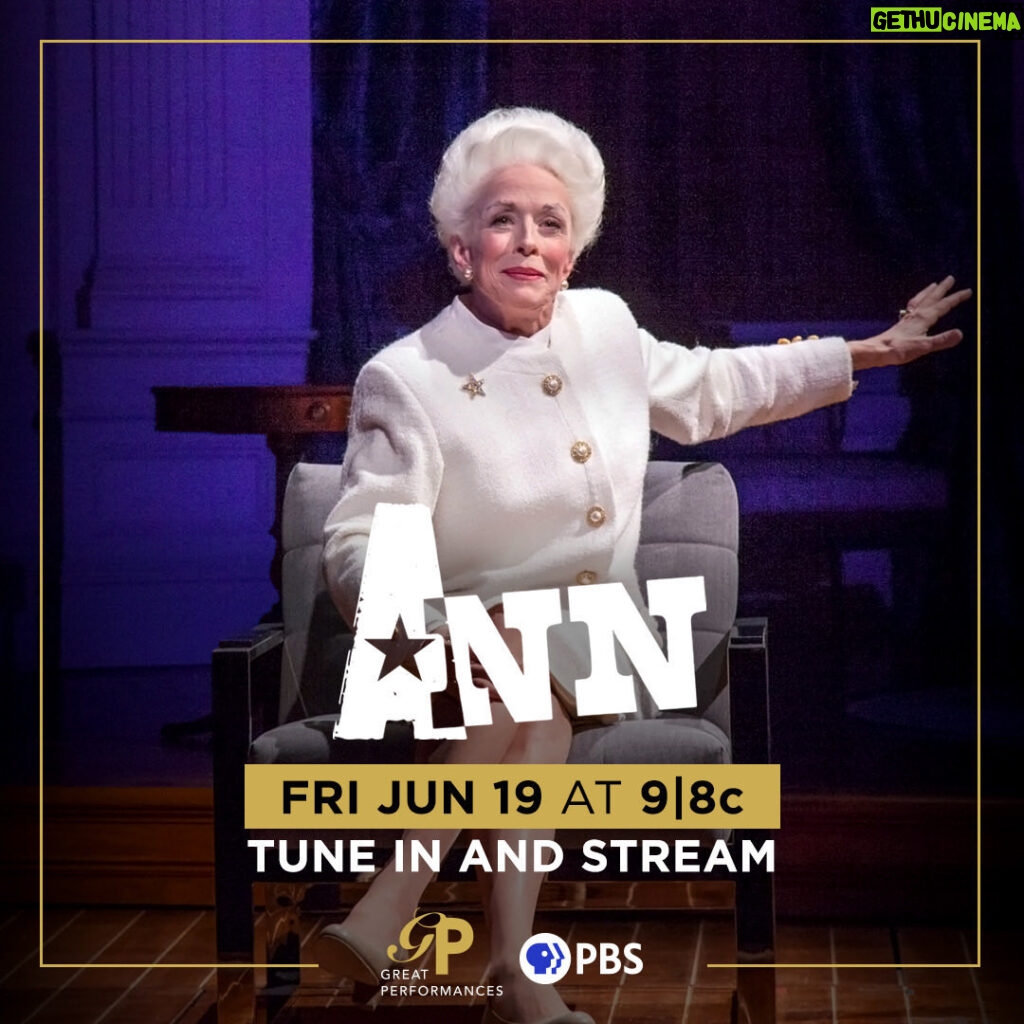 Holland Taylor Instagram - This feels like a dream in a way... There is something so right about this play at THIS TIME, being broadcast by our FREE public TV channels..on every TV set in the country. I can't help but feel Ann Richards herself would be pleased that PBS is where anyone and everyone can find her... with her timeless spirit, her good will, her wit, her warmth~ her sense of what is right, what is fair. She speaks exactly to us in this moment. A woman for all seasons. And so damb funny...