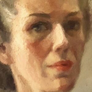 Holland Taylor Instagram - Virginia Davis Taylor. No photo tops this detail from my mother’s own self portrait. 
For all this artistry, I’d give anything to have a bunch of  every day videos of her on my phone... as children today can have of their parents, friends, families and pets. I wish I could hear my mother’s voice. I hope some how she knows how we three kids loved her and admired and cared about her. She left instructions that her ashes be scattered in the ocean... because she wanted to “go everywhere.”
So I guess we know where we can find her. 
RIP