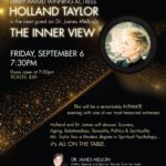 Holland Taylor Instagram - So flattered and honored to be part of @drjamesmellon ‘s new interview series, perfectly titled “The Inner View.” Of course, Dr. James sees everyone as a spiritual being- some of us feel less so than others. I will go wherever he leads in this conversation, for leader he surely is. Looking forward to the understanding he always brings to the biggest questions.