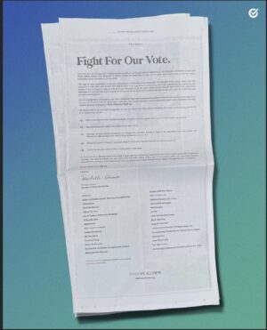 Holland Taylor Instagram - As John Lewis said, “Democracy isn’t a state. It is an act.” -

Michelle Obama
Founder of When We All Vote. 

#FightForOurVote

We know that 2022 is more than just a new year: it’s a battleground for the freedom to vote. That’s why in 2022 I’m pledging to #FightForOurVote alongside 31 major voting rights, voter mobilization and civic engagement organizations. We’re all in, but we can’t win without you. Take the pledge and join the fight at the link in @WhenWeAllVote’s bio.