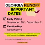 Holland Taylor Instagram - Please, play a part in this truly historic election that will pull the tiller and help to guide the country towards a safer democracy. Confirm your early voting location and hours, or request your absentee ballot NOW at weall.vote/georgia, or at the 🔗 in our bio. 🗓️ Early Voting is November 28* - December 2 🗓️ Election Day is December 6