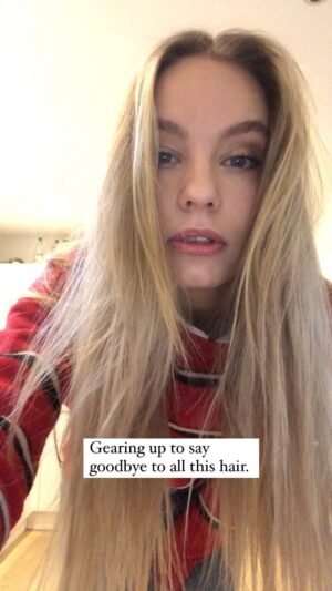 Holly Horne Instagram - Saying goodbye to all this hair in just a few weeks! If you can donate, I would be forever grateful. It’s for @womanstrust charity and all my hair is going to @officiallittleprincesstrust 💕 link in bio. #charity #donations #chopchop