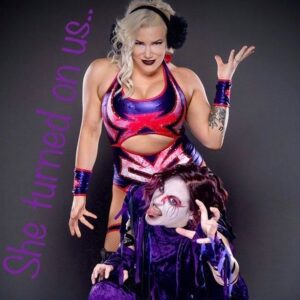 Holly Letkeman Instagram - Tell us again the point of bonding with a mortal..?

You should run, Bravo.. we bring nothing but despair..

The cost of our Demon blood.. it is paid by those foolish enough to come near us..

This is the Way of the DeathDealer.. This is the Price of the Pledge to the Shadow..

#DemonAssassin #Decay #DeathDeather #DemonXBunny #Ragnarök #ÜndeadRealm #ImpactonAXSTV #BiteTheApple🍎 #WrestleHouse