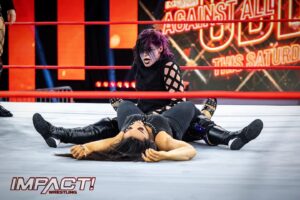 Holly Letkeman Instagram - As Above, So Below.. We’ll have it with us tonight.. as well as anything and everything else we can throw at the Virtuosa to reclaim what the Shadow desires.. the Knockouts Championship.. #Decay #AgainstAllOdds #DemonAssassin #NoMoreHumans