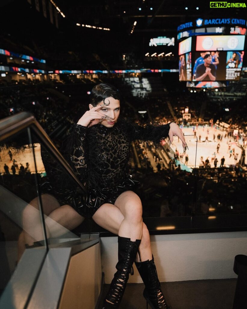 Honey Balenciaga Instagram - I am so happy to have shared this special moment with my friends and family, surrounded by love. This was the first time I took my parents to work with me lol😂 Thank you @brooklynettes for allowing me to grace the stage with you 🩷 It was a moment I will cherish forever🥺 @barclayscenter Till next time🤠🩷 BROOKLYNS PRINCESS, DANCING FOR THE BROOKLYN NETS BABY! Photographer: @seekaxiom custom outfit by @houseobones Nailz by @alexanenailedit Makeup by @1800andrewdahling Hair: @tiffanytheeartist