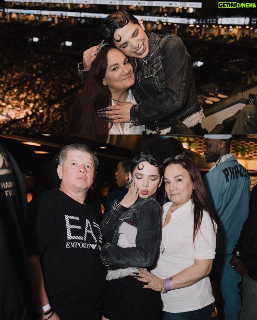 Honey Balenciaga Instagram - I am so happy to have shared this special moment with my friends and family, surrounded by love. This was the first time I took my parents to work with me lol😂 Thank you @brooklynettes for allowing me to grace the stage with you 🩷 It was a moment I will cherish forever🥺 @barclayscenter Till next time🤠🩷 BROOKLYNS PRINCESS, DANCING FOR THE BROOKLYN NETS BABY! Photographer: @seekaxiom custom outfit by @houseobones Nailz by @alexanenailedit Makeup by @1800andrewdahling Hair: @tiffanytheeartist