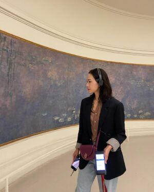 Hong Soo-hyun Instagram - #Lematinclairauxsaules #Lesdeuxsaules #Refletsverts #Soleilcouchant