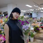 Hyojin Choi Instagram - 💐🌷🌺🪻🌹🌸 칭구들이랑 꽃시장 ><