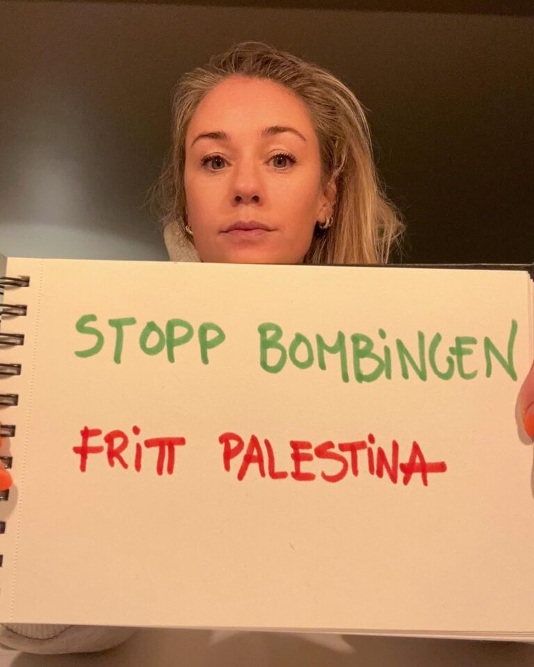Ida Fladen Instagram - #stoppbombingen #frittpalestina