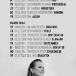 Ilse DeLange Instagram – Jaaaaaaa! De kaartverkoop voor de theatertour 2024 is zojuist van start gegaan…onwijs veel zin om deze shows te spelen met de band. Wie zie ik bij deze tour? ❤️