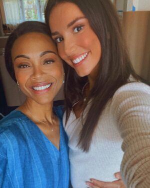 Iman Karram Instagram - Such a beautiful night celebrating the release of such a special show!  Netflix’s limited series “From Scratch”based on The New York Times best-selling memoir by @tembilocke starring the stunning @zoesaldana is out on @netflix today! This show is beauty and grace and truly a love story for the ages. Do yourself a favor and savor it this weekend 🇮🇹 ❤️