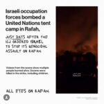 Iman Meskini Instagram - IsraHell has just bombed a refugee camp in Rafah, Gaza – killing more than 50 people, including babies and children! Palestinians are now being burned alive, and we’ve all seen the video of a beheaded baby being held up in despair by the father… Until now, I have not been able to understand how people can choose to remain silent about what is happening in Gaza, but after today i don’t WANT to understand it, and I will never forgive it. And to you who HAVE been speaking up, I see you and I love you! Keep going!❤️✊🏽🇵🇸 We ALL need to do more and we need an immediate ceasefire NOW! 🍉 #freepalestine