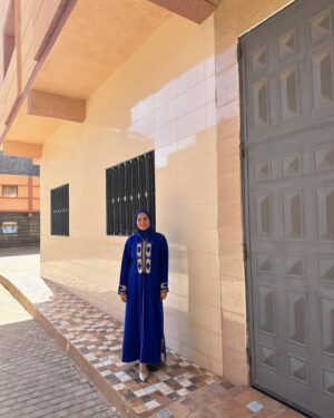 Iman Meskini Instagram - Eid Mubarak 💙🕌🌙