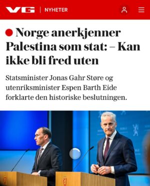 Iman Meskini Instagram - NORGE ANERKJENNER PALESTINA SOM STAT!🇵🇸👏🏽

La meg være veldig tydelig: I dag feirer jeg ikke NOE ANNET enn den jobben alle Palestina-aktivister har gjort og kjempet for de siste 7 månedene. Dette er en seier for oss, og som kommer ALT FOR sent. Det er helt sykt hva som har måttet til for at @jonasgahrs og @espenbartheide nå skal anerkjenne Palestina som egen stat. Likevel vil jeg huske denne dagen som da Norge endelig tok et stort steg i riktig retning✊🏽

Tusen takk til alle palestinere og Palestina-venner som ikke har gitt opp. Som har hevet stemmen sin til tross for å ha risikert jobber, samarbeid, venner, familie og mer. I dag er jeg skikkelig stolt over det vi har fått til - OG KAMPEN FORTSETTER!❤️🇵🇸🙌🏽

Dette måtte altså til:
- Over 35 000 mennesker er blitt drept av Israel
- Over 15 000 barn er blitt drept av Israel
- Over 80 000 er skadet som følge av folkemordet
- Nesten 2 millioner mennesker er internt fordrevne
- 2,2 millioner mennesker er i alvorlig fare for hungersnød

ABOUT DAMN TIME!🇵🇸🙌🏽