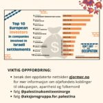 Iman Meskini Instagram - 🇳🇴 Bli med på 17.mai-kampanje for å få oljefondets investeringer ut av folkemord og okkupasjon. Vi er feirer med glede Norges selvstendighet og grunnlov den 17. mai - men vi vil ikke at våre sparepenger og våre barns sparepenger skal bidra til å undertrykke andres frihet og fremtid. 📸 Ta bilde av deg selv i 17. mai festklær mens du holder en plakat med teksten "Norway's oil fund: divest from genocide and occupation now!" 💞 Del i sosiale medier på 17. mai. 🔗 Forslag til captiontekst finner du i lenke i bio på @aksjonsgruppa.for.palestina Engelsk fordi vi ønsker å formidle dette ut til verden. 📨 Send bildet til gjormer@gmail.com for å bli med på felles collage! ‼️Spre denne posten over alle vinder og inviter alle du kjenner til å være med på kampanjen! To do liste: ✅ Besøk gjormer.no for mer informasjon om oljefondets koblinger til okkupasjon, apartheid og folkemord ✅ Følg @palestinakomiteeninorge ✅ Følg @aksjonsgruppa.for.palestina Takk! 🙏🏼 Gratulerer med dagen! 🇳🇴 Fritt Palestina! ✊🏼🇵🇸❤️‍🔥 Blir du med? Inviter en venn eller ti også! 🇳🇴❤️🇵🇸✌🏼 Illustrasjoner: @tiril.valeur ❤️‍🔥 #divestfromgenocideNorway #DontBuyIntoOccupation #domoreNorway #gjørmer #17mai2024