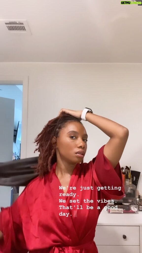 Imani Hakim Instagram - Slice of life. 2 min dump of my brain—while I get ready for my first in person audition since PRE-COVID.