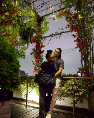 Imani Hakim Instagram - I heard this quote.. “date the type of person you would want your daughter to date” in short, i would be so thrilled if my kid brought someone like you home. ain’t gotta say nothin more.🥰 happy birthday to my hunny. cheers to many more adventures and many many manyyyy more hairstyles.