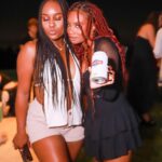 Imani Hakim Instagram - Thank you for bringing it all together! 🧡🖤 @unlimitedeventrentals @celsius @mixedchickshair @savionsbakedgoods @southcentralbaddiekitchen @indoggogin @21seeds @happydad @urbandessertlab @officialh2woah