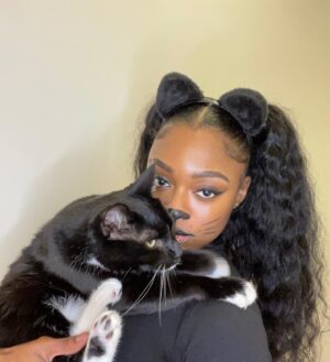 Imani Lewis Instagram - Happy Halloween🐈‍⬛🖤🧡