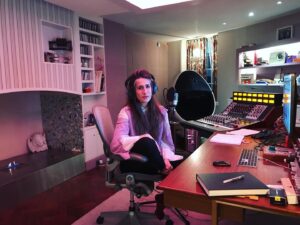 Imogen Heap Instagram - Imogen is in her studio @thehideaway.studio at @theround.house working on some new music right now! 🎵 🎶 If you want to have a listen to the early versions, subscribe to imogenheap.app. 

But when she isn’t, it is open for hire. Please check out  thehideaway.studio for testimonials, equipment, accommodation & contact details. xx Team Heap