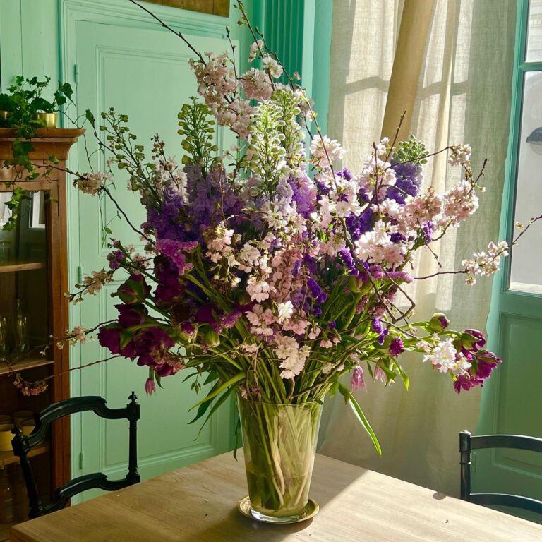 Inès de La Fressange Instagram - Bon dimanche! @messelian @maisonstephanechapelle