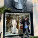 Inès de La Fressange Instagram – Super fière de découvrir ma collection @inesdelafressangeparis en vitrine de @milaura.milano #consecration #milano #VivaItalia #vivaLaura !