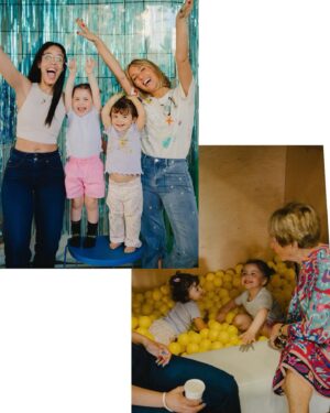 Inês Gutierrez Instagram - A minha bebé-feliz ☀️ O sorriso da minha filha nestas fotografias grita ALEGRIA! Íamos só juntar a família e os amigos mais próximos para soprar as velas porque estávamos no caos de mudanças e, de repente, eu digo “Oh João, e se organizássemos um atelier de pintura e todos levassem as suas t-shirts?”. E assim foi: de repente a @cabanaparque foi a nossa casa neste dia, com um workshop de pintura sensorial (e comestível) para todos os pais e filhos pela @jumpinbytiazana e a incrível decoração pensada ao detalhe e com toda a entrega e coração @duma_familyinspired 🥹 É que não conseguimos fazer de outra forma. Somos assim… INTENSOS! E esta festa foi pensada para a Malu, que tem dado cor aos nossos dias. 🎨 E que dia colorido foi este!
Obrigada @joannacorreia_ por estes registos que tornaram este post muito desafiante 😅😍 e obrigada @numinstante.mg por este bolo dos 2 anos mais bonitos das nossas vidas (estava delicioso!!).
Não há nada que me deixe mais feliz do que ver os outros felizes… e, quando se trata da minha filha, vale a dobrar. Estou tão orgulhosa da minha boneca, da minha família e de quem escolhe estar por perto.🍀

#bday #malu #2 #partners