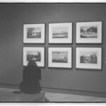 Inde Navarrette Instagram - B&W film by me, my favorite is the installation by Yahoo made in 1929! (last slide explains the meaning 🕊) @crystalbridgesmuseum