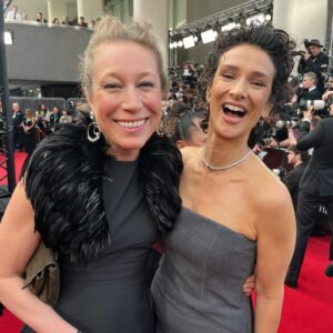 Indira Varma Instagram - Film is alive and KICKING!🌟🌟🌟🌟🌟 
thank you @bafta awards for having me.

A huge pleasure to present best short animation (Crab Day) & best short film (The Jellyfish and the Lobster) 
With the loveliest pal #DrJamesMartin - (last year’s short film winner.) If you haven’t seen#anirishgoodbye watch it NOW!

And #ninaraine for laughing along with me.

Thanks to all the people who helped me scrub up-
Skin prep- @adeelacrown 
Makeup- @justinejenkins 
Locks- @louisbyrneiciaiw 
Frock- @katesinclair___ 
@albertaferretti 
@boucheron 
@louboutinworld 
@thesavoylondon for a lovely place to get ready 

And Tim & Robbie @telescope_agency 

And lovely photos -
@domisalu
@sarahmlee47