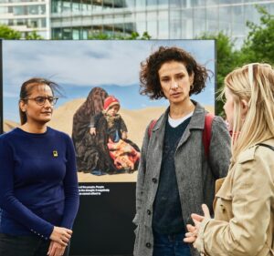 Indira Varma Instagram - #worldrefugeeday 

Until 30th June at London Bridge City is a FREE exhibition -How Climate Changed My Home -
showcasing photos and stories of people bearing the brunt of the climate crisis, from refugees in East Africa struggling with the impacts of drought, to displaced communities in Pakistan whose homes have been destroyed by floods. 

Ambassadors for the #IRC, #RamiMalek and I met with IRC representatives to find out more about the people featured in this eye opening exhibition, and to learn about the charity’s solutions to the worsening climate crisis.

Seeking asylum is a human right not a crime
People fleeing violence and persecution deserve safety and dignity. 
Join @rescue_uk to take action 

Lastly Warsan Shire’s poem expresses it best 

#warsanshirepoetry 
no one leaves home unless 

Vote wisely