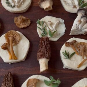 Indy Srinath Instagram - 🧺 some of you DM’d me for the recipe for these, but like any home cooked meal around these parts, there is no recipe! Yikes. All I can tell you is that the mushroom gravy that I topped these with is made of nutritional yeast, liquid aminos, mushrooms, garlic, onion, flour, and sage. 
The biscuits are a mysterious work in progress. Mostly flour and cold butter. 
One day I’ll write things down, but even then it’ll probably be on a crumpled, torn off piece of some other important document that will eventually make its way through the spin and rinse cycle, swirling forever in the pocket of a flour streaked denim jacket.
.
.
.
.
.
.
.
.
#wildfoodlove #morelmushrooms #mushroomcore #foragingfungi #fungi_fan_club #morelseason #mushroompicking #mushroomforaging