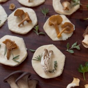 Indy Srinath Instagram - ☁️🤍Wild mushroom biscuits   gravy for our unhoused community today 
.
.
.
.
.
.
.
#wildmushroomforaging #wildfoodlove #mutualaid #fungilover #mushroomcore #foragedfood #mushroomforaging #fungi_fan_club #forage #morelmushrooms