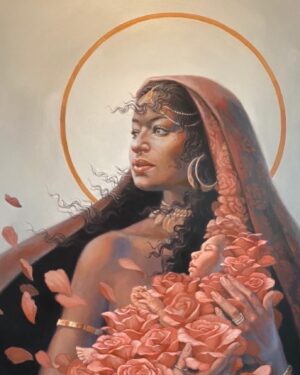 Indy Srinath Instagram - •Not AI • 🙅🏾‍♀️
It seems oddly timely that AI art is trending in the THICC of “giving season”.
When we are all meant to hunker down//embrace darkness//lean upon our neighbors//share//cultivate warmth. 
I love that technology allows us to see ourselves in the warmest light, a filtered reflection, a soft resemblance. 
It’s accessible, it’s innovative, it’s fun!
But let’s absolutely remember that the end of the year is an extremely important time for artisans, visual artists, craftspeople, and creatives.
So while it’s easy to find community on this app like any other, let’s support the REAL DEAL artists that we tend to romanticize yet often neglect.
What are your thoughts on AI??
Artists are : @autumnskyeart , @oliviajaneart , @sagamariah_floral 
.
.
.
.
.
.
.
.
.
.
.
#artworld #conceptart #artisan #holidayseason 
#lensa #aiart #ai #artsy #givingseason #artoftheday #portrait #artofinstagram #visualart #digitalart #artlover #artcollective #artdaily #artphotography #instaart #artstudio #artphoto