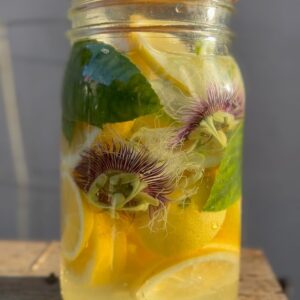 Indy Srinath Instagram - 🍋foraged herbal soda season!
Making lemon   lemon leaf herbal soda from foraged fruit  is so simple it would be a crime if you didn’t try it.
Just make a tea of lemons   lemon leaves. Allow the tea to cool, then strain the liquid into a jar. add local honey and a probiotic capsule, seal the jar and forget about it for a week.
Then it’s ready to drink! 🍹 
Happy fermenting!
.
.
.
.
.
.
.
.
.
.
.
.
.
.
#herbalism #plantbased #fermentation #herbalsoda #wildfoodlove #wildfood #foraged #foragedfood