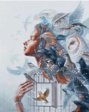 Indy Srinath Instagram - •Not AI • 🙅🏾‍♀️
It seems oddly timely that AI art is trending in the THICC of “giving season”.
When we are all meant to hunker down//embrace darkness//lean upon our neighbors//share//cultivate warmth. 
I love that technology allows us to see ourselves in the warmest light, a filtered reflection, a soft resemblance. 
It’s accessible, it’s innovative, it’s fun!
But let’s absolutely remember that the end of the year is an extremely important time for artisans, visual artists, craftspeople, and creatives.
So while it’s easy to find community on this app like any other, let’s support the REAL DEAL artists that we tend to romanticize yet often neglect.
What are your thoughts on AI??
Artists are : @autumnskyeart , @oliviajaneart , @sagamariah_floral 
.
.
.
.
.
.
.
.
.
.
.
#artworld #conceptart #artisan #holidayseason 
#lensa #aiart #ai #artsy #givingseason #artoftheday #portrait #artofinstagram #visualart #digitalart #artlover #artcollective #artdaily #artphotography #instaart #artstudio #artphoto