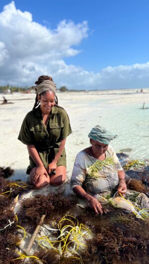 Indy Srinath Instagram - 📍 Zanzibar, East Africa // Women Seaweed Farmers

.if the ocean sings, then surely seaweed is a stave
Written upon pages of sea foam
Light and buoyant as a pitched meter 
The acoustics of taste
Brined between tide and sky
.
.
.
.
.
.
.
.
.
.
.
#zanzibar #travelreels #farmtotable #seaweedfarming #wildcrafted #farmher #travel_drops #reelitfeelit #africatravel