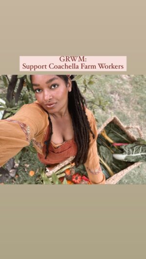 Indy Srinath Instagram - 〰️ my favorite organizations that support farm workers in Coachella valley are @polospantryla @coachellalideres @campesinasunite @waterdropla 
.
.
.
.
.
.
.
.
#farmworkersrights #farminggoals #coachella #grwm #sustainablefashion #sustainableliving #fairtrade #sustainabledesign #farmtotable #ethicalfashion #urbanfarmlife #coachellaoutfit #coachellastyle