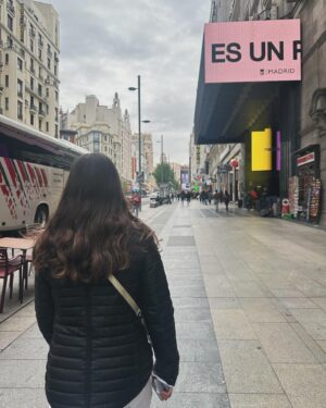 Inês Simões Instagram - Madrid with family🤍🐰 #easterholidays