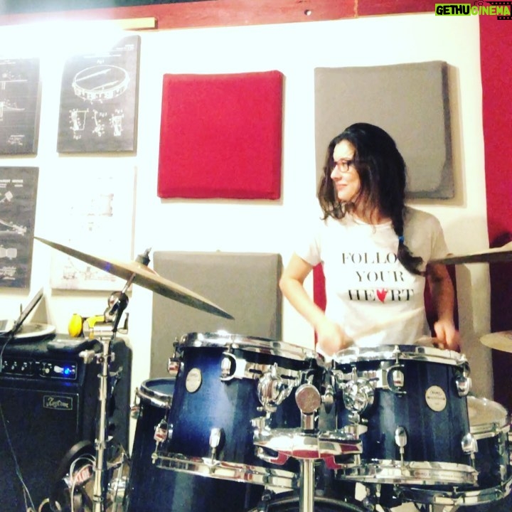 Irem Altug Instagram - Following my heart 💜 #drums
