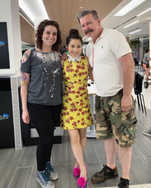 Irene Choi Instagram - And that’s a wrap on Dixie Sinclair on season 2 of Insatiable! So much love and gratitude for these two crazy kids who made this ride possible.